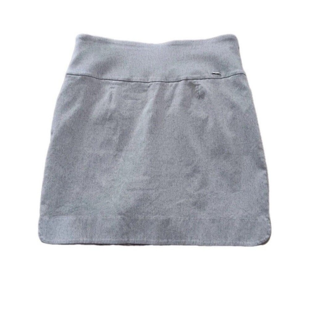 SC & Co Womens Skort 360 Tummy Control Pull On Size M Stretch Light Blue